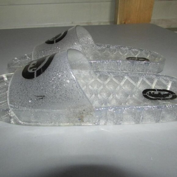 BOGO ECKO Unlimited Clear Jelly Slides Sandals womans 9.5/10 mens 7.5/8 UNISEX - Picture 2 of 6